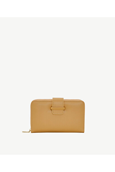 Yargıcı Small Wallet with Lock Detail