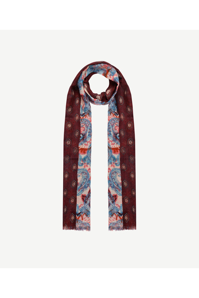 Yargıcı Mixed Patterned Wool Shawl