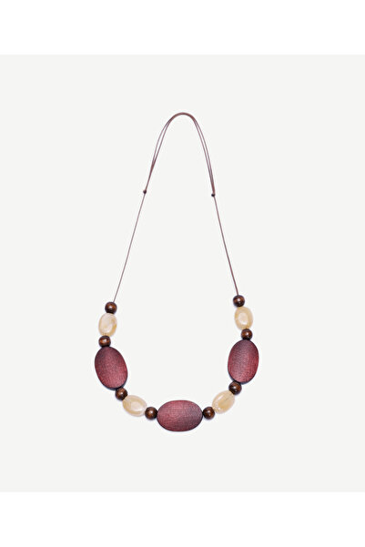 Yargıcı Wooden Detailed Necklace