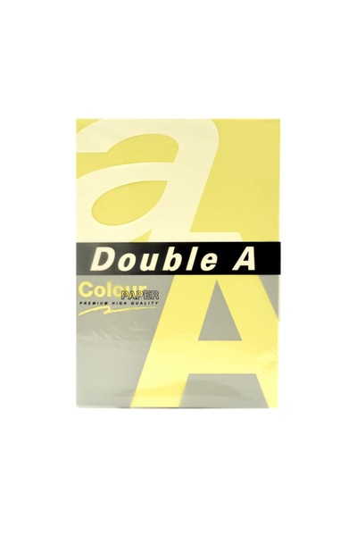 DOUBLE A Double-A Colored Copy Paper A4 80 Grams Pastel Cheese (Pack of 100)