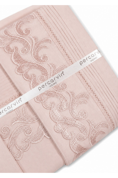 PERCARVİN HOME COLLECTİON Nursum Fransız Güpürlü Nevresim Takımı