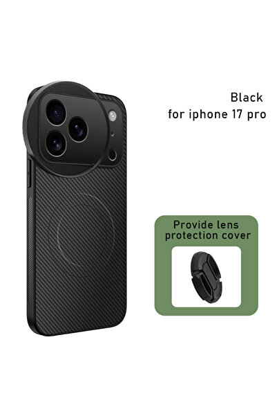 choice2 17pro Black 58mm Filter Mount Phone Case for iPhone 17 Pro/Pro Max Ma...