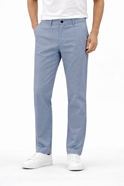connemara Men's Comfortable Fit Canvas Trousers – Matte Texture, Casual & Sty...