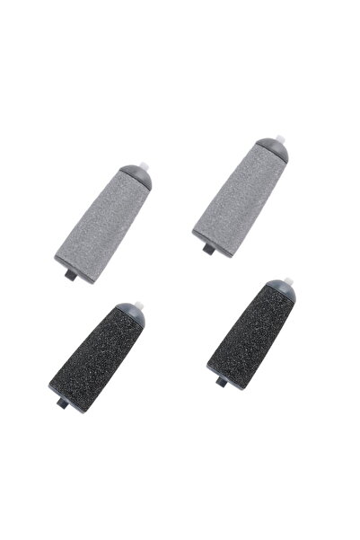 StartONTeam Set de 4 capete pentru pilă electrică pentru călcâi crăpate, 2 ca...