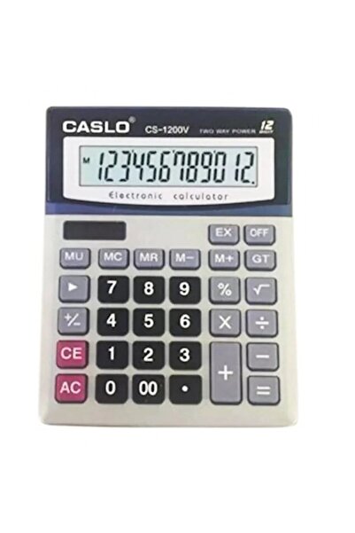 CSL Cs-1200V 12 Hane Masa Tipi Hesap Makinesi