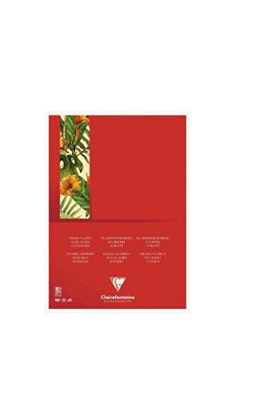 Clairefontaine Etival A5 300 Gram Coldpres Üstten Spiralli 15 Yaprak Çizim Bl...