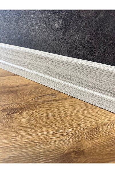 Pasha Dekor 8 Cm Modern Meşe Parke Süpürgelik