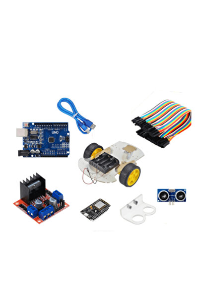 Arduino Bluetooth Robot Araba Kiti - 2WD