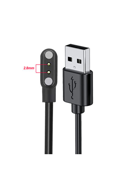 choice2 N020 2 pins 4pins Smartwatch Dock Charger Adapter USB Charging Cable ...
