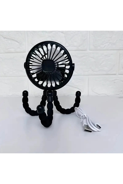 Choice C133-black USB Handheld Folding Fan,Outdoor Baby Stroller Handheld Fan...