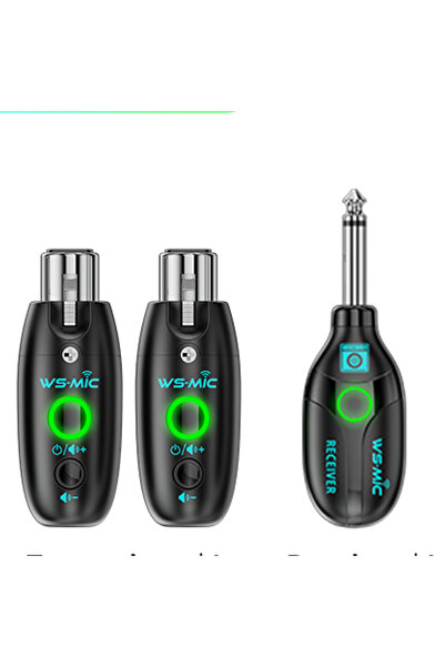 Choice black Wireless Microphone System (2 Transmitters + 1 Receiver) – HD So...