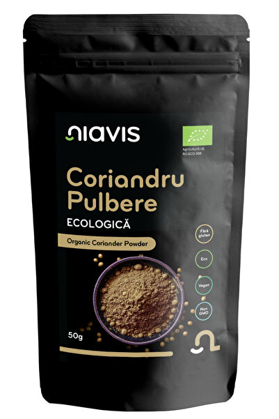 Niavis Coriandru Pulbere /Bio 50g