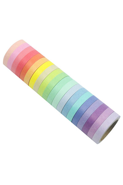 choice2 20 Rolls 7.5mm x 5m 20 Rolls Painters Washi Masking Tape Rainbow Colo...
