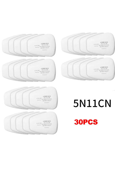 Choice1 30pcs Chemical Mask 6800 7 in 1 Gas Mask Dustproof Respirator Paint P...