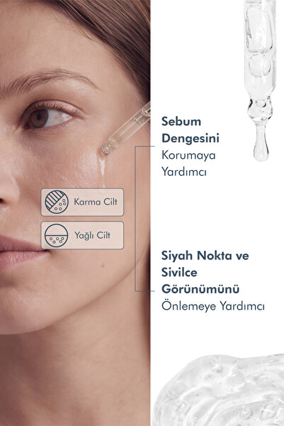 The Purest Solutions Gözenek, Ve Siyah Nokta Karşıtı Niacinamide Serum 30 ML (Niacinamide 5% & Zinc Pca 1%)