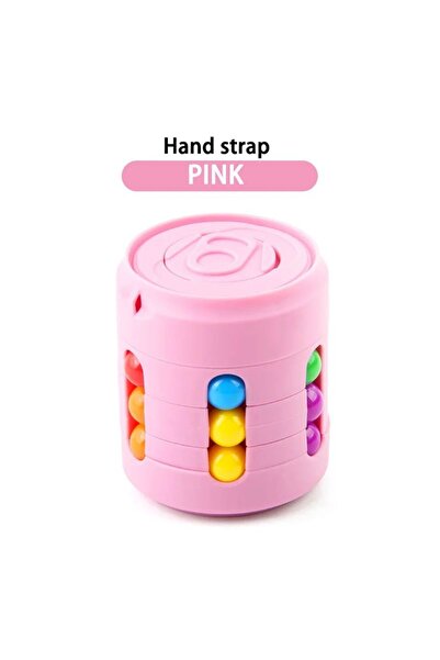 Choice Pink Multiple Functions Fidget Spinner Magic Colorful Beans Finger Spi...