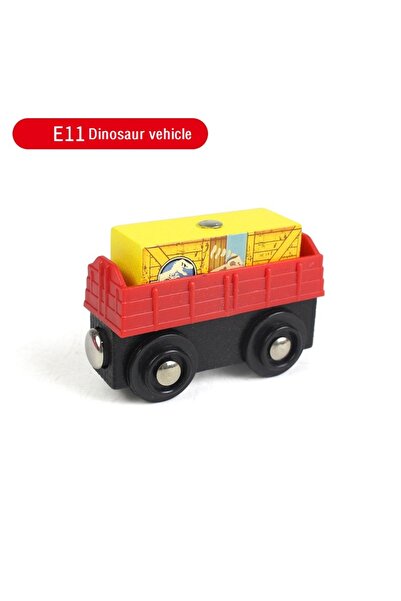 Choice14 E11 Wooden Magnetic Train Kids Train Toy Anime Locomotive Car Toys W...