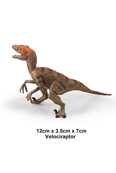 Choice3 Velociraptor Simulation Jurassic Dinosaur Action Figures Dino Park Ca...