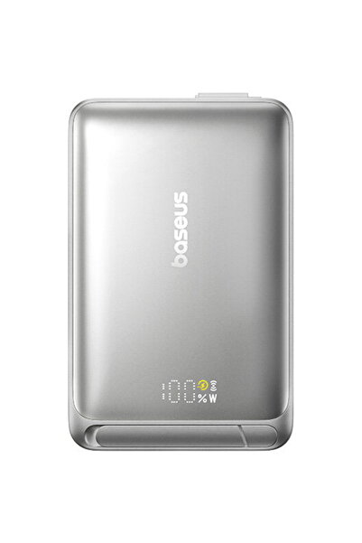 Baseus Nomos Qi2 Magnetic External Battery, 10.000 mAh, 45W, περιλαμβάνεται κ...