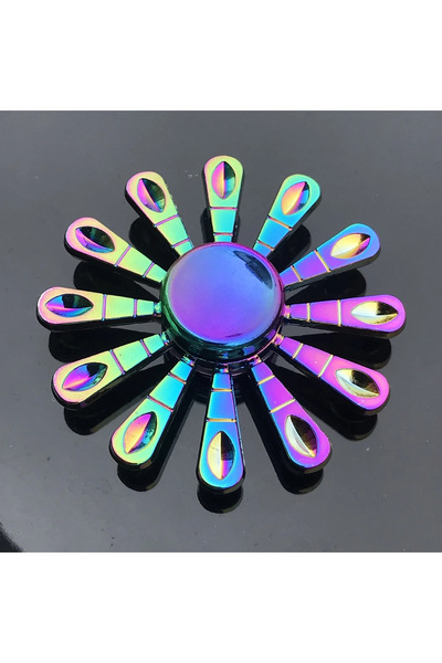 Choice 24 New Metal Rainbow Fidget Spinner Gradient Color R188 Mute Bearing E...