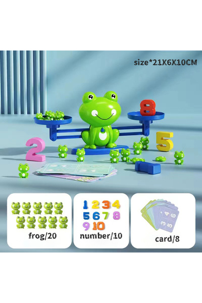 Choice Random number color Mathematical Intelligence Math Toys Funny Frog Sca...