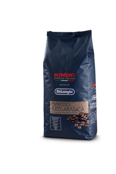 DELONGHİ Cafea Boabe Kimbo Espresso DLSC613, 1kg, Μεσαίο ψητό, 100% Arabica, ...