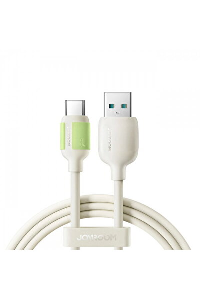 Joyroom Cablu Date si Incarcare USB-A - USB-C S-A53, 18W, 1.2m, Bej