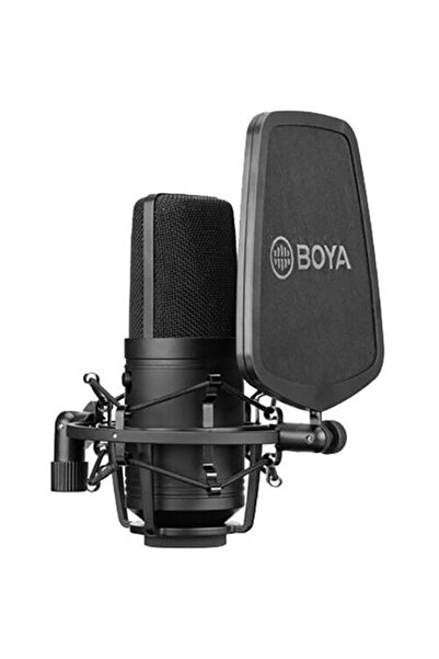 AS BOYA Microfon Boya BY-M800 Studio Condensator cu shock mount