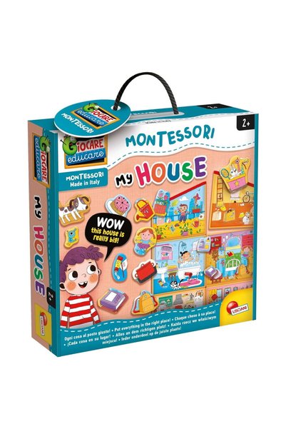 Lisciani Montessori game - My tidy house