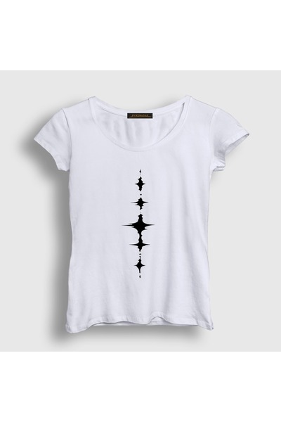 Presmono Women's White Tacet Mark Wuthering Waves T-Shirt 619090Tt