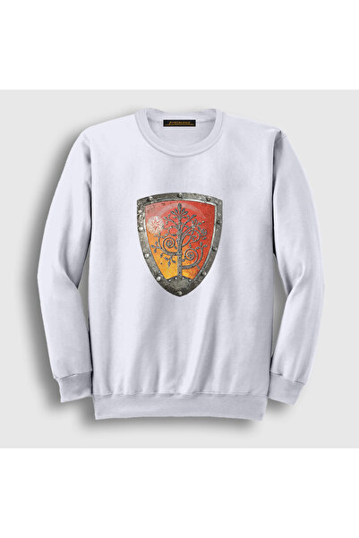 Presmono Unisex White Shield a Knight of the Seven Kingdoms Sweatshirt 609642Tt