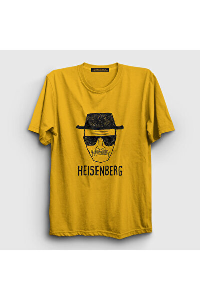 Presmono Unisex žuti Heisenberg Breaking Bad T-shirt 184657tt