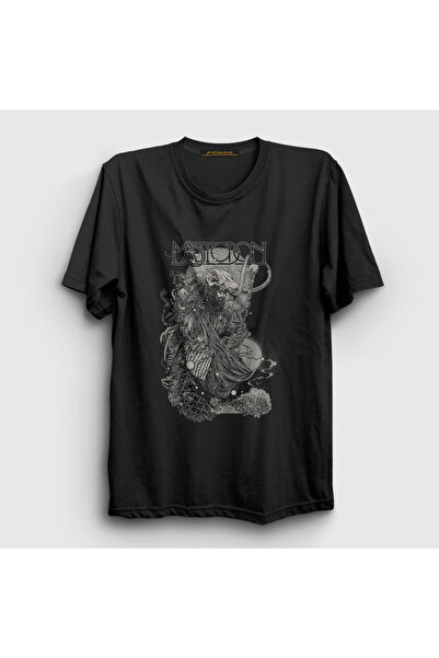 Presmono Unisex Black Legend Mastodon T-shirt163311tt