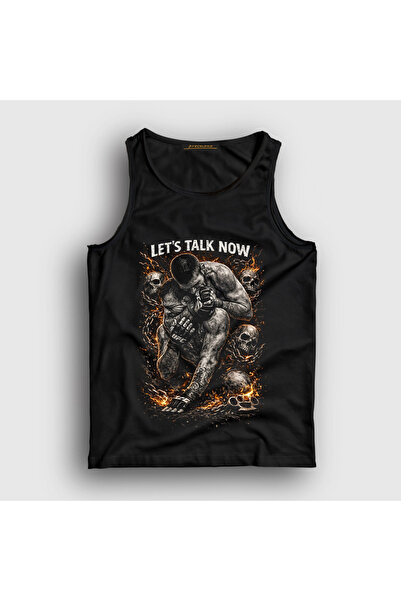 Presmono Unisex Black Let's Talk Now Ufc Mma Khabib Nurmagomedov Tank Top 588...