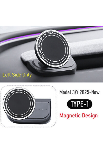 Choice TYPE-1 Strong Magnet Magsafe Phone Mount for Tesla Model Y Juniper Mod...