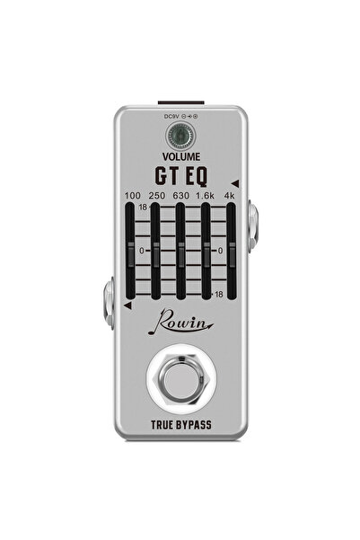 Choice8 Guitar EQ Rowin Guitar Bass Effect Pedal Compressor Distortion Fuzz E...