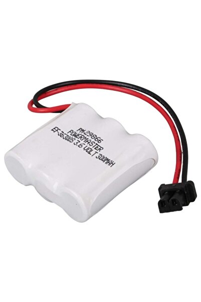 Powermaster EF-36300S 3.6 Volt 300mAh Ni-MH 3'lü Kısa İnce Telsiz Telefon Pil...