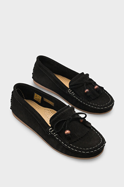 Capone Outfitters Almire Genuine Leather Suede Beaded Tasseled Comfort Women'...
