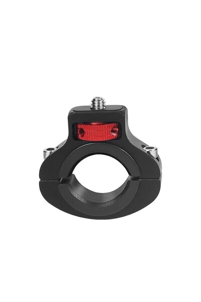 Choice RED COLOR Motorcycle Bicycle Handlebar Clip Holder 1/4 Screw Bike Seat...