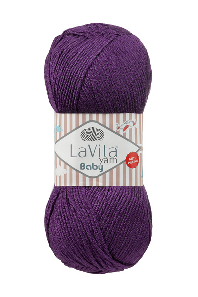 LaVita Yarn Baby El Örgü Ipligi, Taka Yarn (MOR-5103)