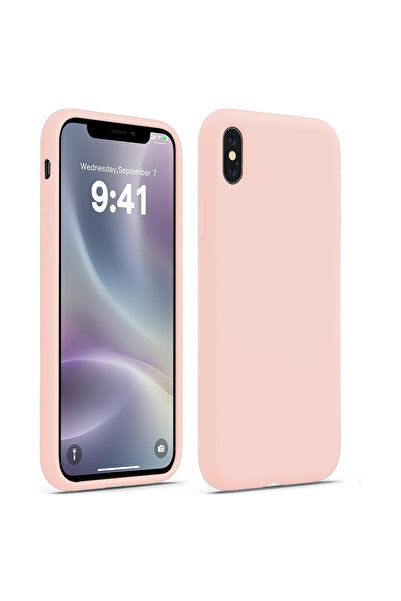 Casey Studios iPhone XS Max мек Силиконов калъф, микрофибърна вътрешна част, ...