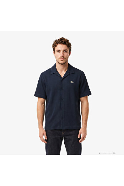 Lacoste Erkek Mavi Gömlek