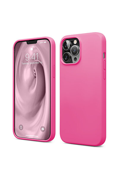 Casey Studios Silicone case iPhone 13 Pro, with microfiber, thin, protective,...