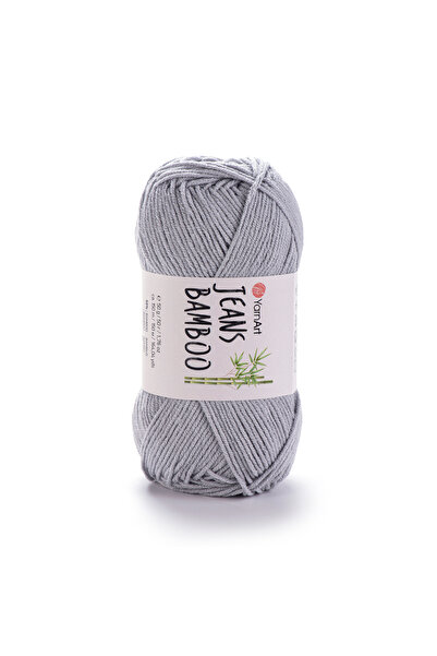 Yarnart Yarn Art Jeans Bamboo Hand Knitting Yarn, Light Gray-127