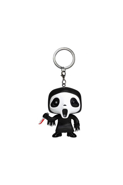 Choice6 Scream Anime Terror Ghost Joker Quinn Key Chain Scary Clown Doll Pend...