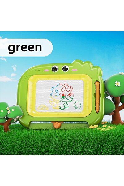 choice2 لوحة رسم ملونة خضراء للأطفال للتعليم المبكر، لوحة كتابة قابلة للمسح، ...