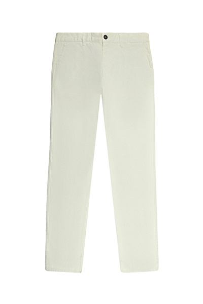 Abdullah Kiğılı Regular Fit Standard Cut Patterned Lycra Canvas / Chino Trousers
