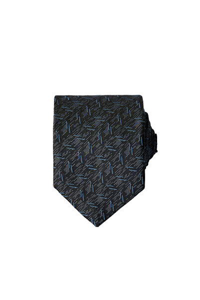 Abdullah Kiğılı Patterned Silk Blend Tie