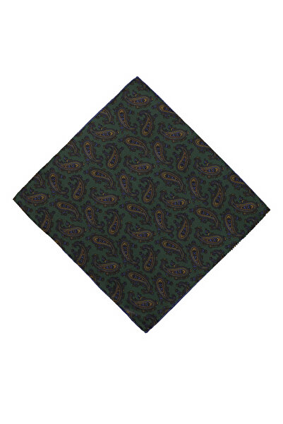 Abdullah Kiğılı Patterned Silk Handkerchief