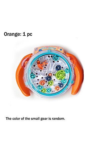 Choice1 Orange Intellectual Escape Maze Challenge, Maze Disk Gear Track Ball,...